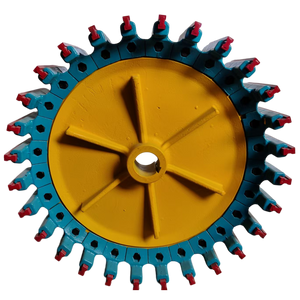 New type rotor assembly for plastic pulverizer