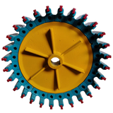 New type rotor assembly for plastic pulverizer